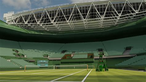 ArtStation - Wimbledon Grand Slam Centre Court Tennis Stadium | Game Assets