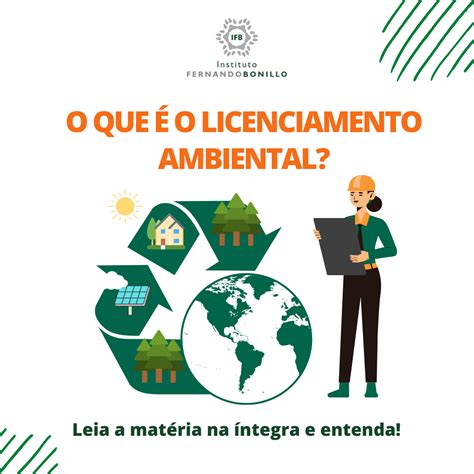 O que é o Licenciamento Ambiental INSTITUTO FERNANDO BONILLO