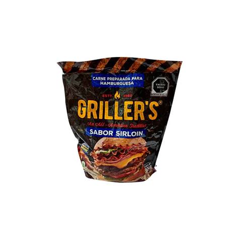 Carne Para Hamburguesa Sabor Sirloin Grillers Smart Final