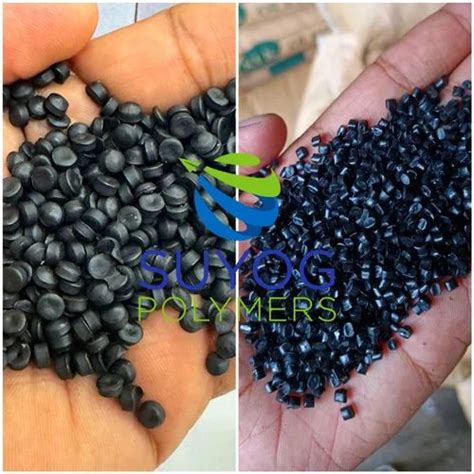 Reprocessed Black Hdpe Granules For Hdpe Pipes For Plastic Industry