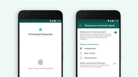 Como Colocar Impress O Digital No Whatsapp Bloqueio Tecnoblog