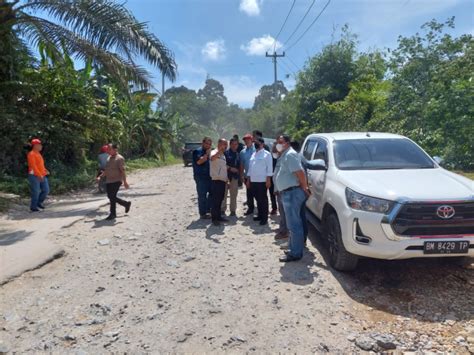 GoRiau Jalan Lintas Perbatasan Inhu Kuansing Diperbaiki Ketua DPRD