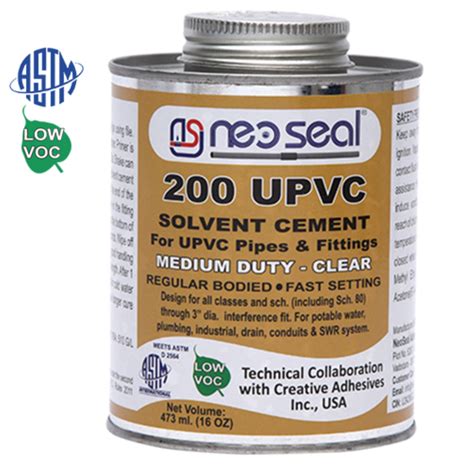 Neoseal Upvc Solvent Cements Tin Can At Rs Piece In Vadodara Id