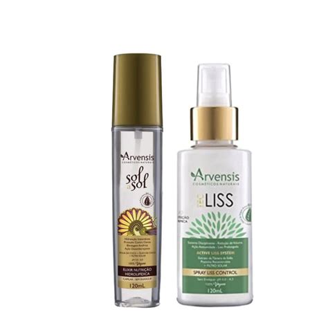 Kit Arvensis Cosméticos Naturais Sol a Sol Tec Liss Beleza na Web