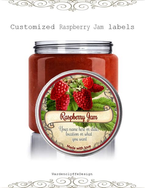 Raspberry Jam Labels Designs – Raspberry