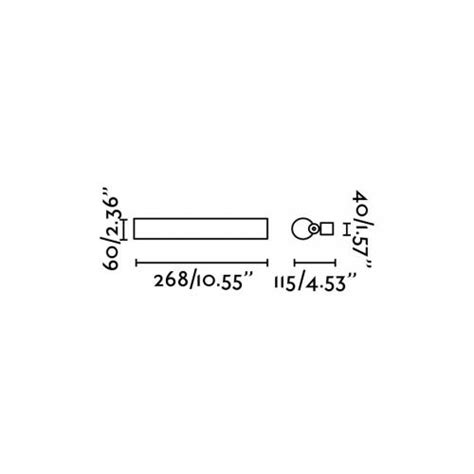 FARO SIRET 1 LED Chrome Wall Lamp Ref 64177 IP44