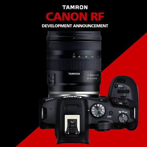 TAMRON announces development of first CANON RF mount lens - Tamron ...