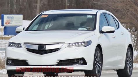 Acura TLX Caught Naked In Production Guise Can You Spot The