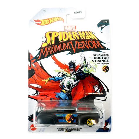 HOT WHEELS MARVEL Spiderman Maximum Venom Tail Dragger Wear On Card PicClick CA