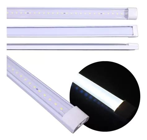 Regleta Tubo Led Con Conector Integrado Blanca 6500k 22w