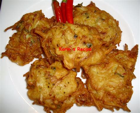 Karin's Recipe: Bakwan Sayuran (Vegetable Fritters)