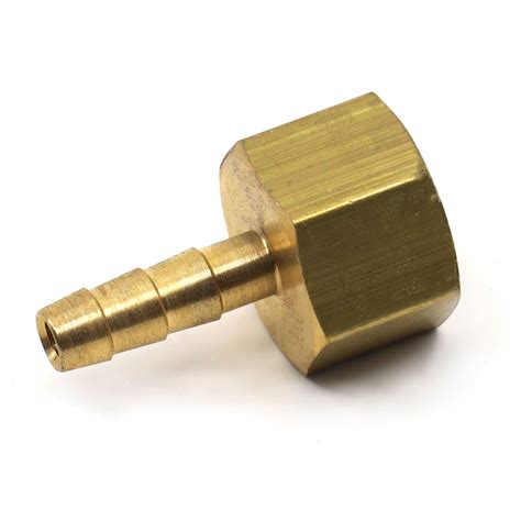 Ag Brass Hose Connector 38 Bsp Female 14 Hose Lkq Aquafax