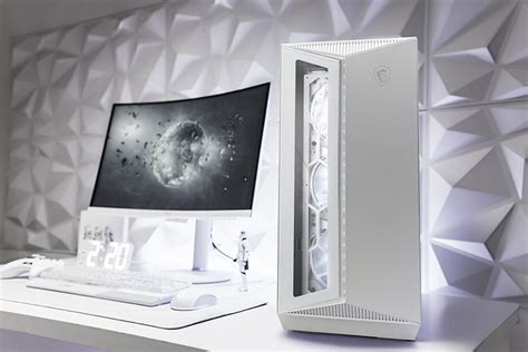 MPG GUNGNIR 110R WHITE Gaming Case THE NEW FORM