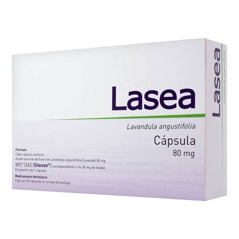 Lasea 80 Mg 28 Cápsulas Farmacia Coyoacán