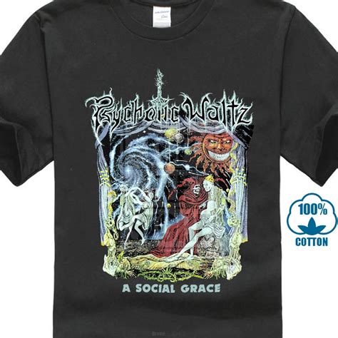 Psychotic Waltz A Social Grace 1990 Album Cover T Shirt In T Shirts