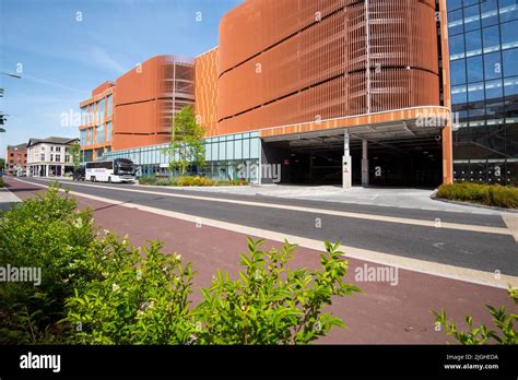 The New Broad Marsh Car Park And Bus Station In Nottingham City Centre