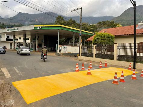 Portal Caparaó Alto Caparaó investe em melhorias na sinalização de