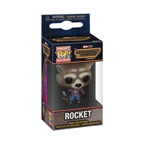 Jul228096 Pocket Pop Marvel Gotg Volume 3 Rocket Keychain Previews