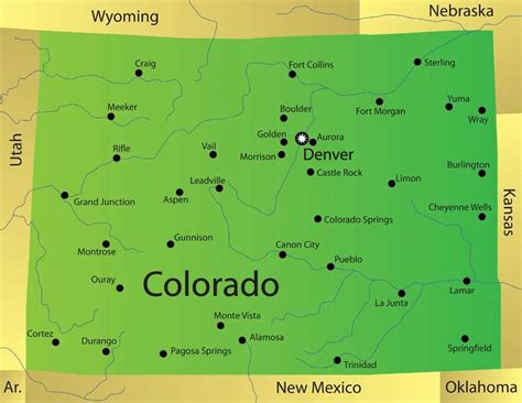 Colorado City Map | Large Printable and Standard Map