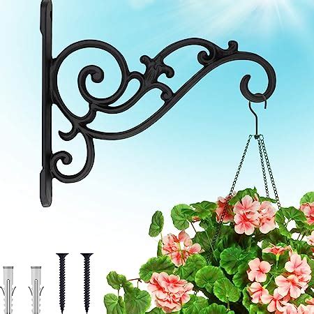 Amazon Lewondr Wall Hanging Plant Bracket Pack Inch Retro