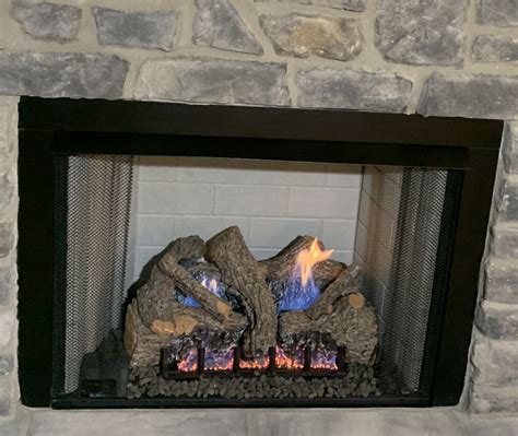 Natural Gas Fireplace Logs