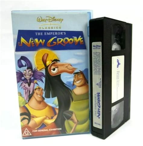 Walt Disney Classics The Emperor S New Groove Vhs Tape Vintage