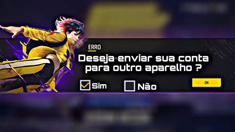 COMO PASSAR A CONTA DO FREE FIRE PARA OUTRO CELULAR COMO VINCULAR