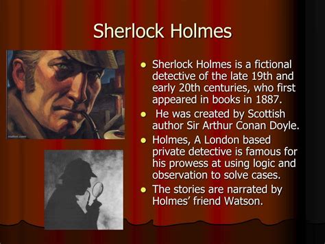 Ppt Fictional Detectives Powerpoint Presentation Free Download Id