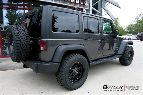 Jeep Wrangler with 18in Fuel Hostage Wheels exclusively from Butler ...