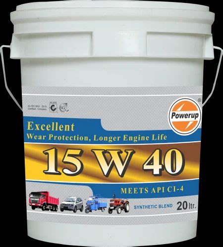 Powerup 15W 40 CI 4 High Performance Multi Grade Engine Oil For All