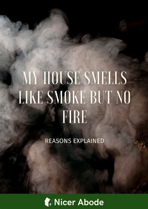 (Answered) My House Smells Like Smoke But No Fire?