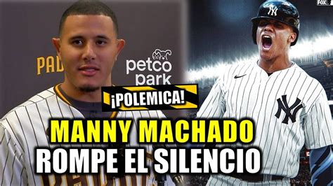 POLEMICA MANNY MACHADO REVELA QUIEN ES EL MEJOR PELOTERO DE MLB YouTube