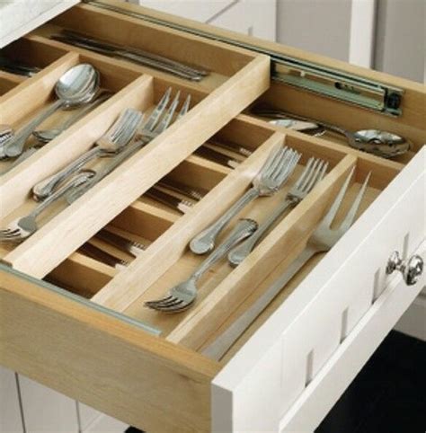 Double Utensil Slider Custom Kitchen Storage Space Kitchen