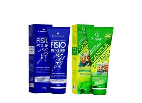 Kit Pomada Canela De Velho G Pomada Fisio Power G Bio Instin