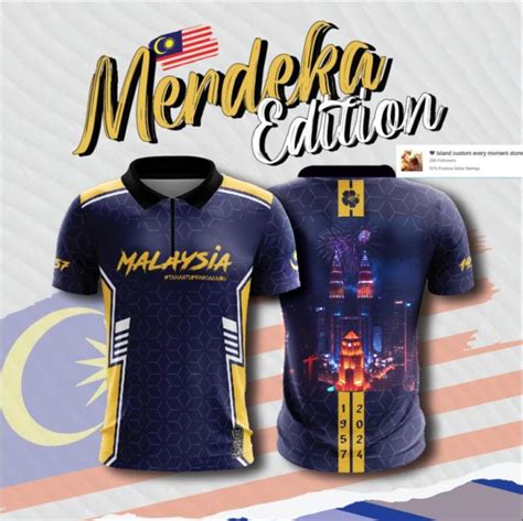 Polo Malaysia Limited Edition Merdeka Sign New Th