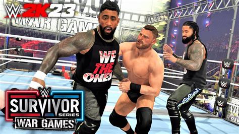 WWE 2K23 The Brawling Brutes Vs The Bloodline WarGames Match