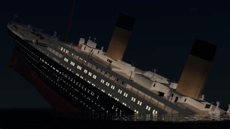 RMS BRITANNIC SINKING!