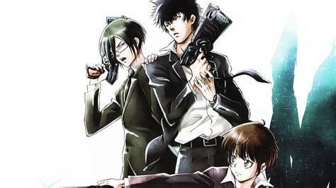 Anime Psycho Pass Akane Tsunemori Nobuchika Ginoza Shinya Kogami