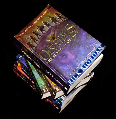 Heroes of Olympus books – Stock Editorial Photo © bertys30 #58428721