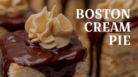 National Boston Cream Pie Day Video Template Editable YouTube