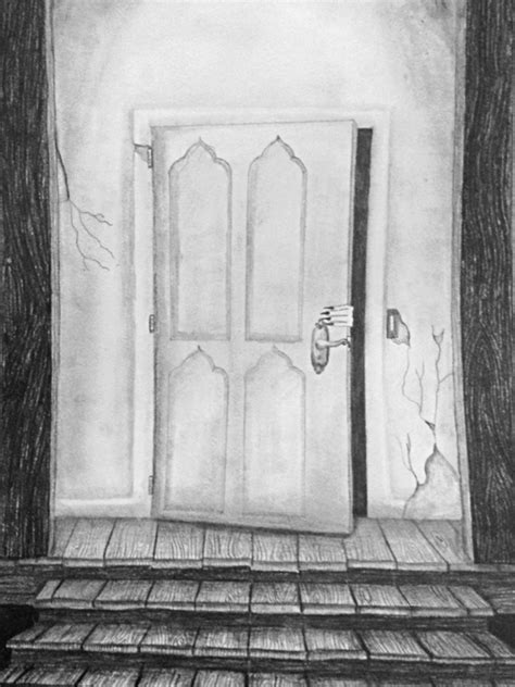 Creepy door by snow2swamp99 on DeviantArt