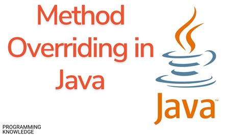 Java Tutorial For Beginners Method Overriding In Java Youtube