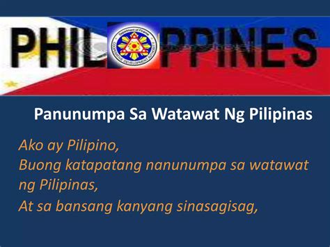 panunumpa sa watawat ppsx