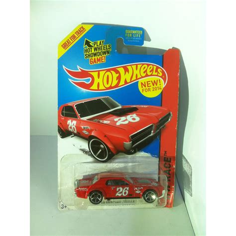 Hot Wheels 2014 HW Race Track Aces Series 170 68 Mercury Cougar 2014 Red By MATTEL Shopee