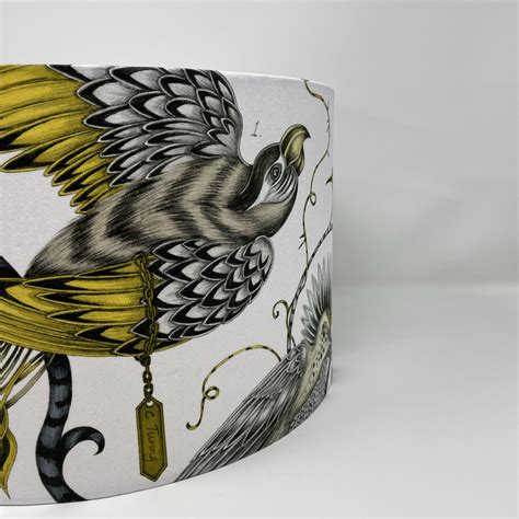 Gold Audubon Drum Lampshade Designed By Emma J Shipley Fait Par Moi