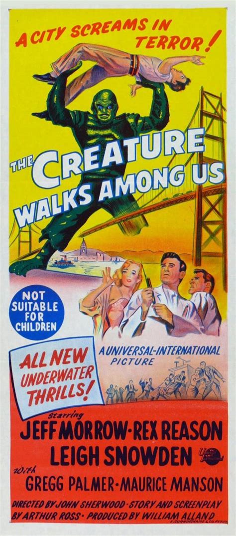 The Creature Walks Among Us 1956 Poster AU 941 2136px