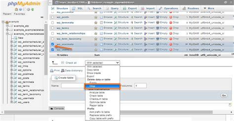 How To Delete All Table In Phpmyadmin Brokeasshome