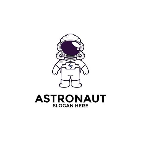 Premium Vector Astronaut Vector Logo Icon Illustration Astronaut Or