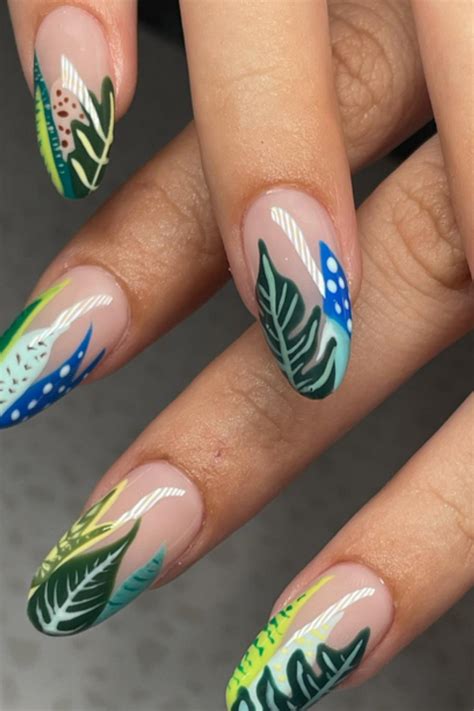 32 Plant Nail Art Designs For All Plant Lovers The Beauty Pursuit