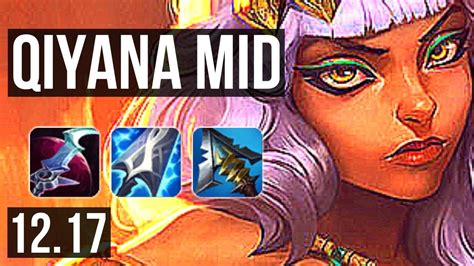 QIYANA Vs LUX MID 11 0 6 Legendary 300 Games EUW Diamond 12